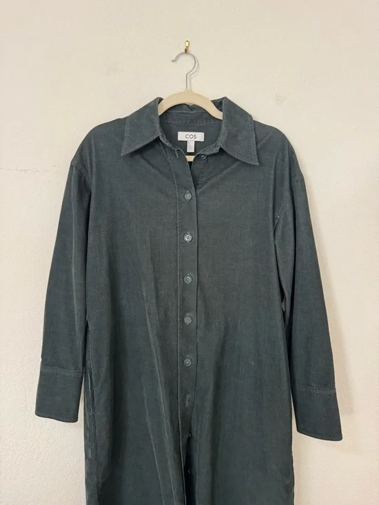 COS Corduroy Shirt Dress - Picture 7 of 7